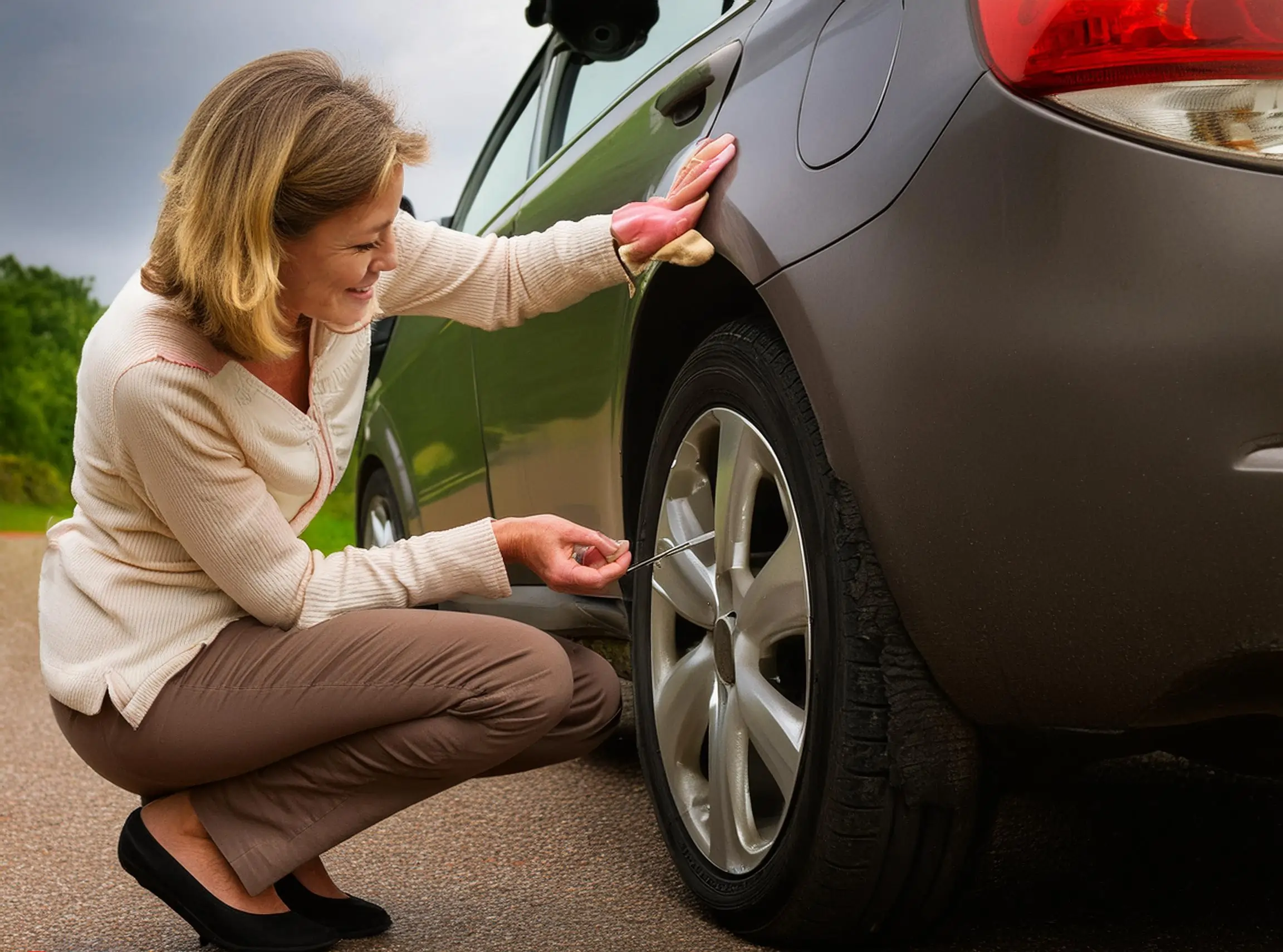 Is There any bubble in a tire