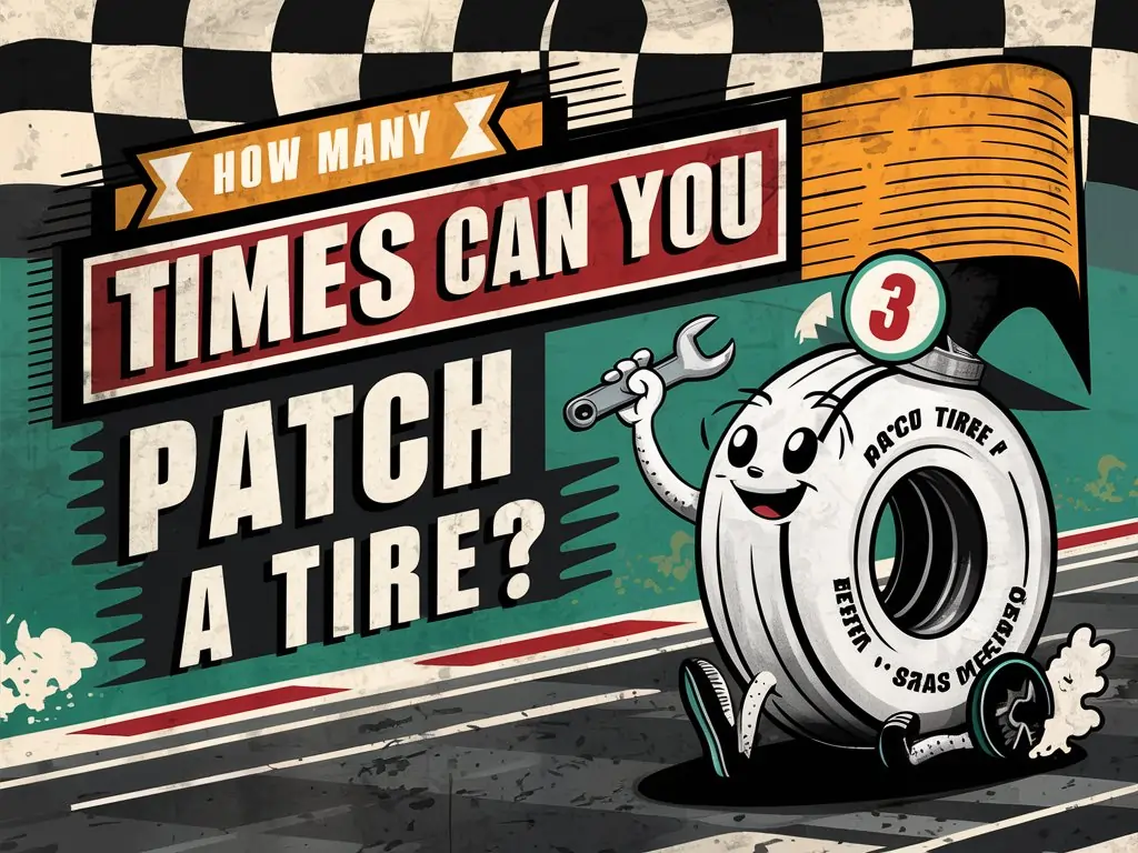 How Many Times Can You Patch A Tire