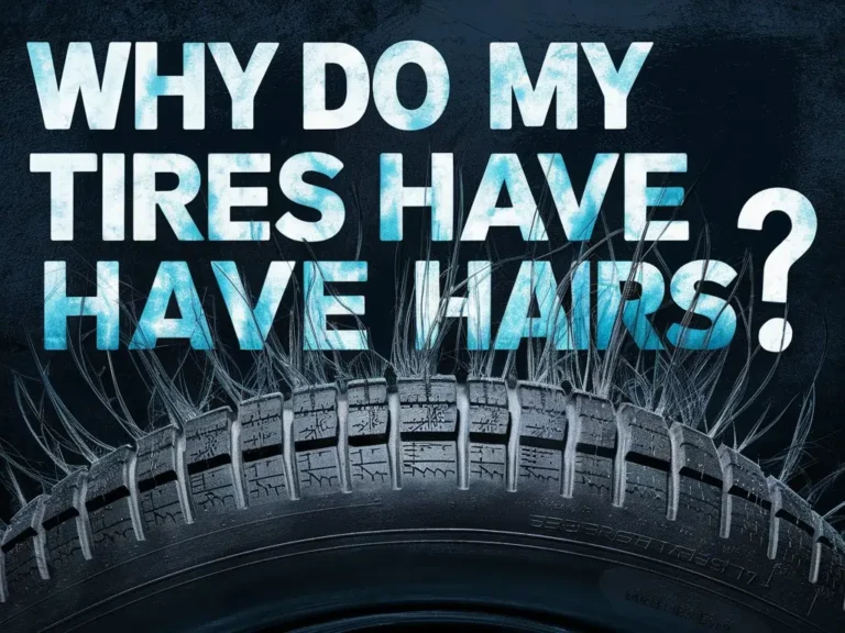 Why Do My Tires Have Hairs